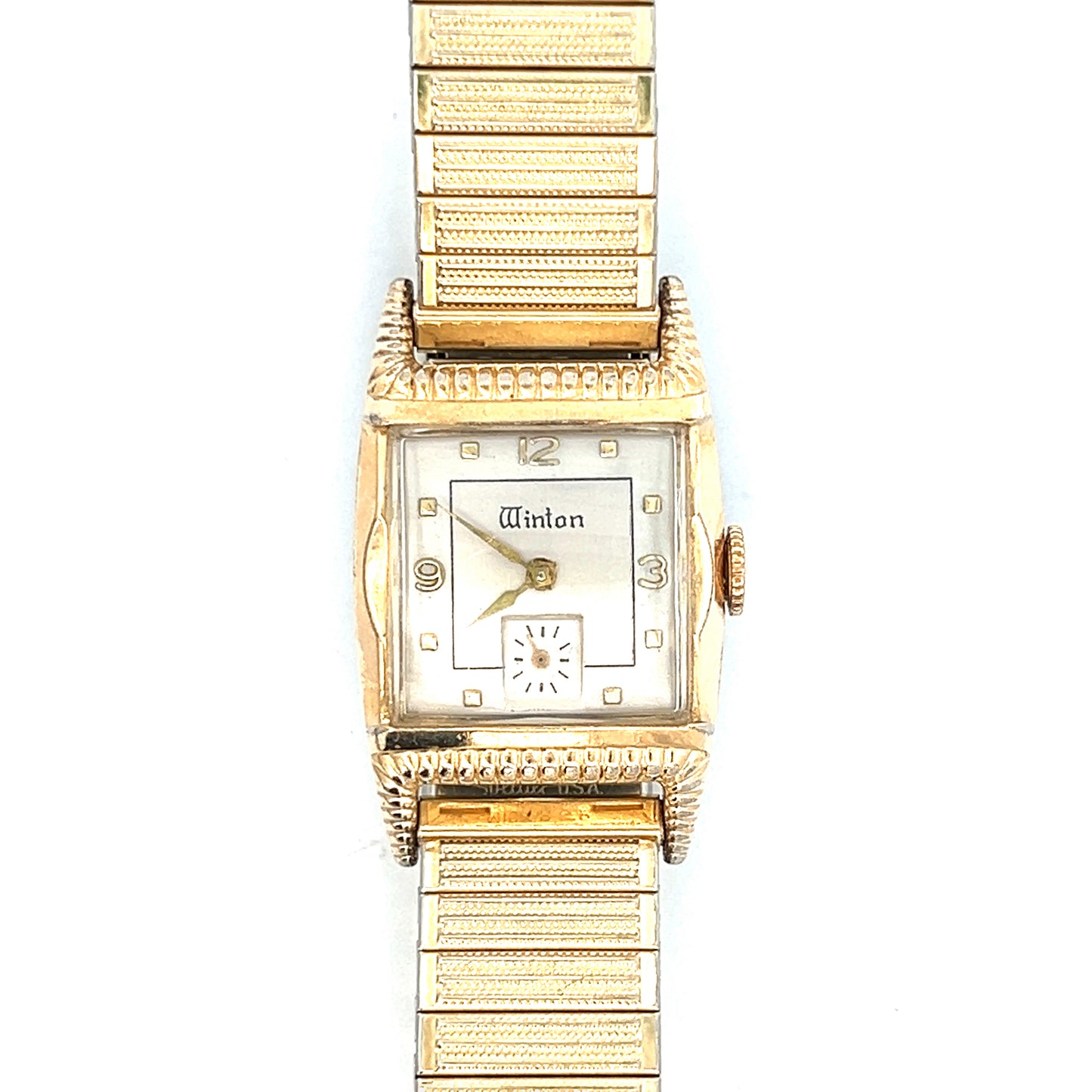 Vintage 1954 24mm Gold-Filled Stainless Winton Watch