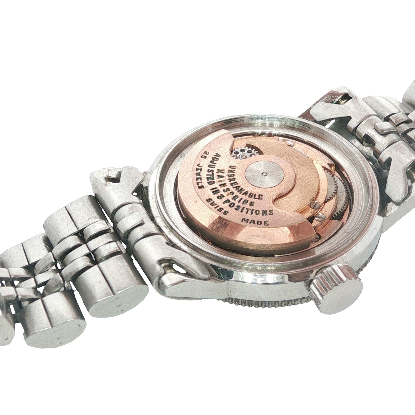 Vintage 1968 Ladies Petite Zodiac Seawolf 24 mm Watch