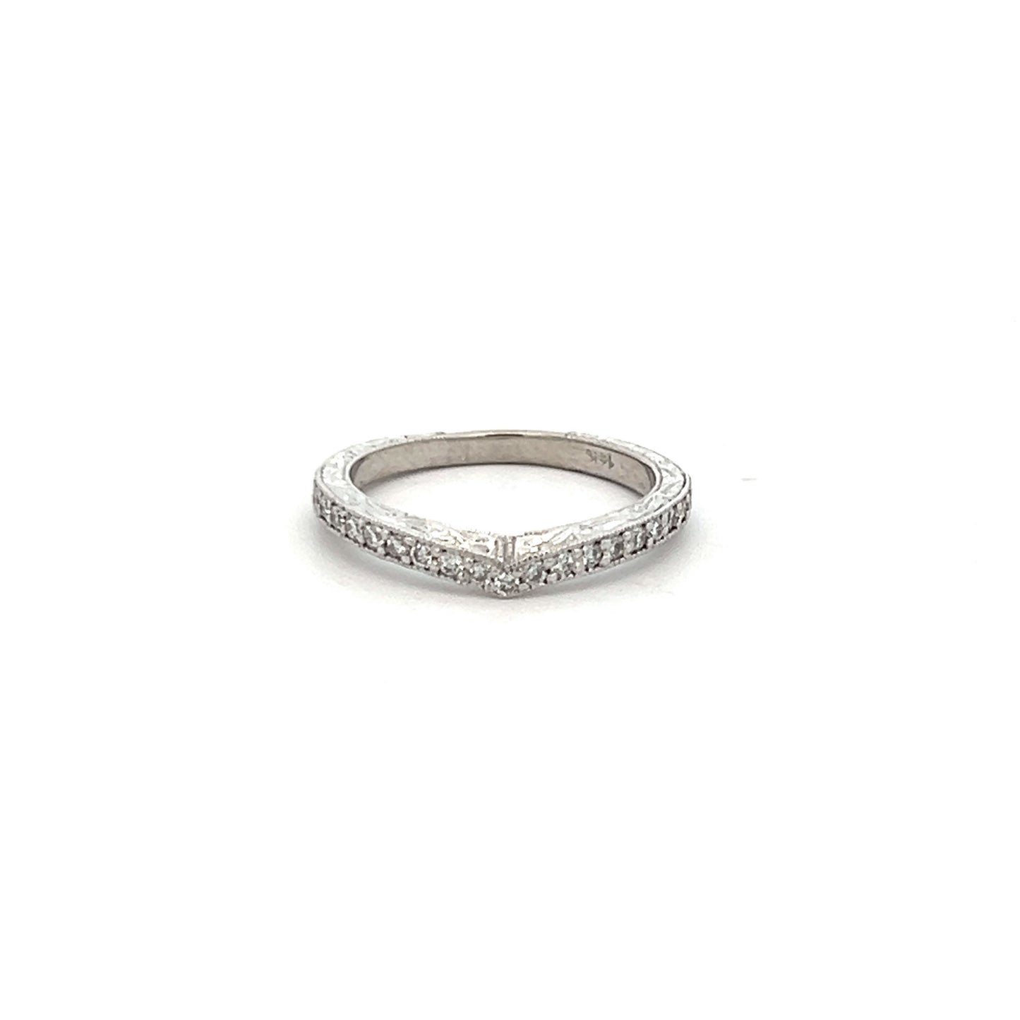 14K Marquis Diamond Engagement Ring