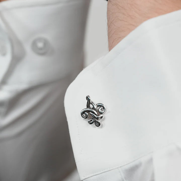 Cristy Cali Fleur de Love Knot Cufflinks
