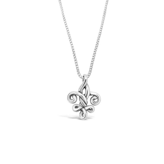 Cristy Cali Fleur de Love Knot Necklace (sm)