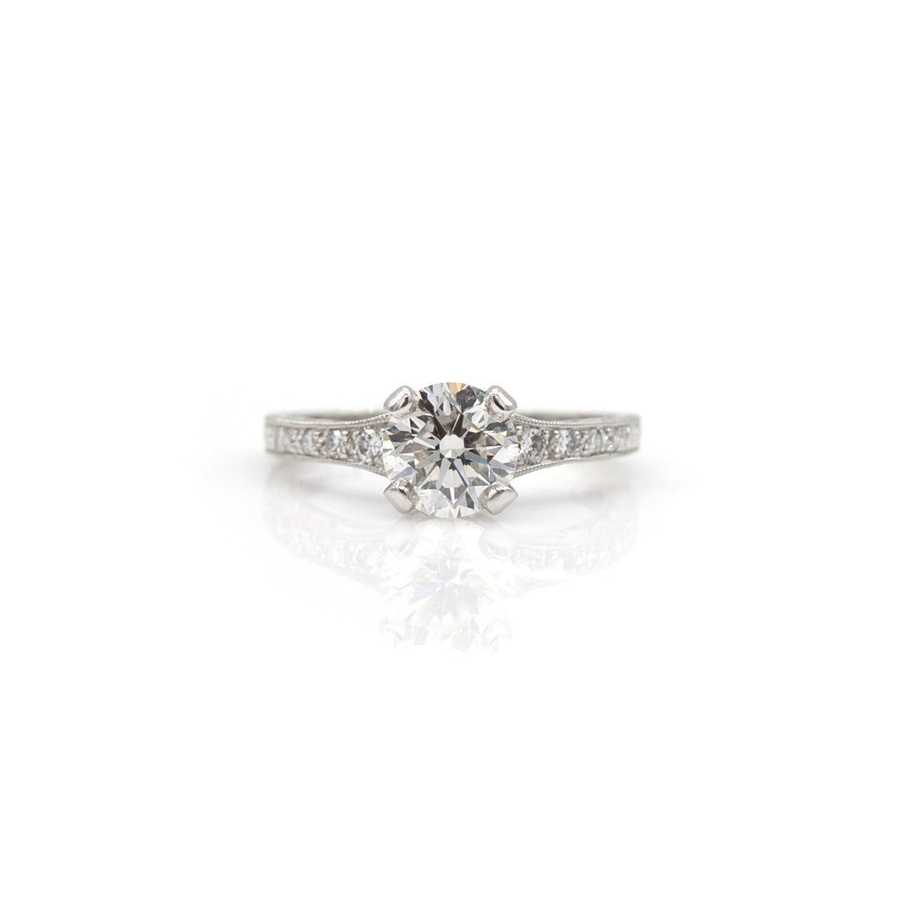 Tom Mathis Designs 1.34CT Diamond Engagement Ring