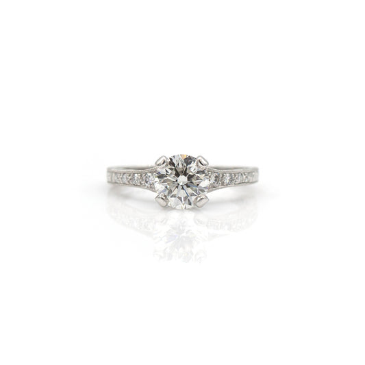 Tom Mathis Designs 1.34CT Diamond Engagement Ring
