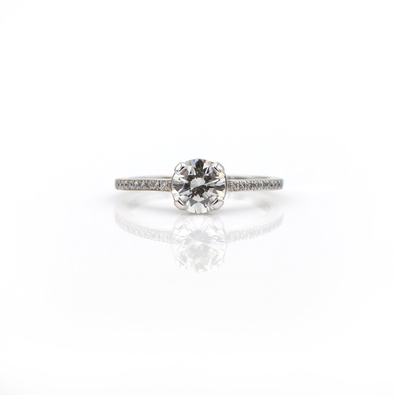 Tom Mathis Designs 1.01CT Diamond Engagement Ring