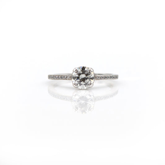 Tom Mathis Designs 1.01CT Diamond Engagement Ring