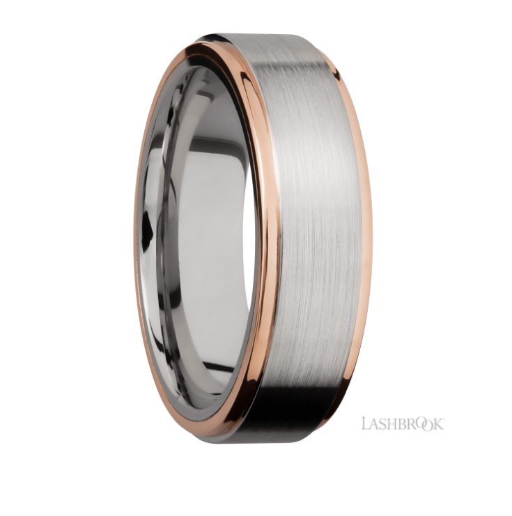 Lashbrook Designs Cobalt Chrome Wedding Band
