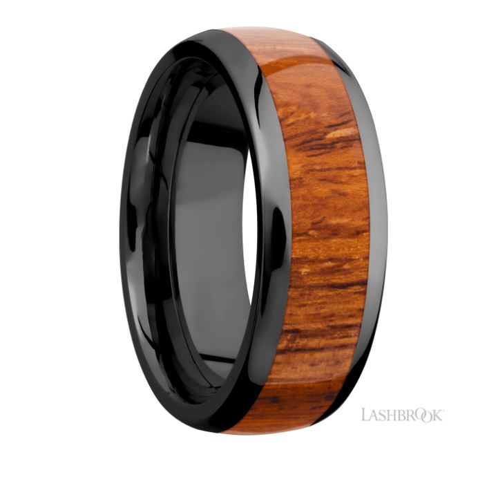Lashbrook Designs Zirconium Wedding Band