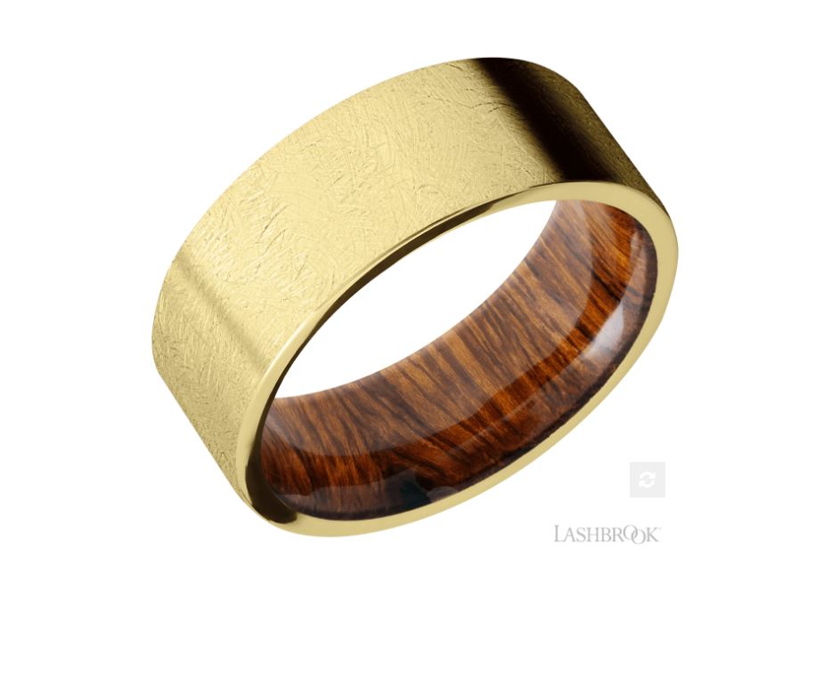 Lashbrook Designs 14K Yellow Gold Wedding Band