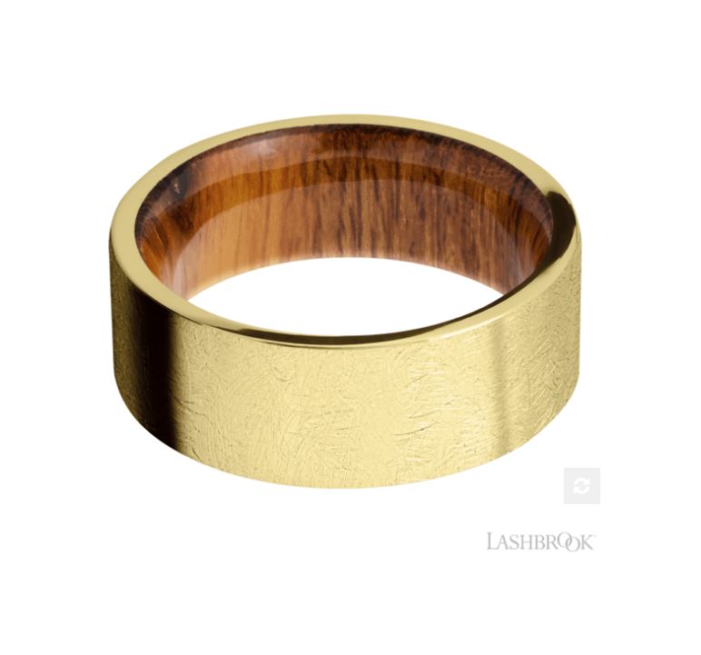 Lashbrook Designs 14K Yellow Gold Wedding Band