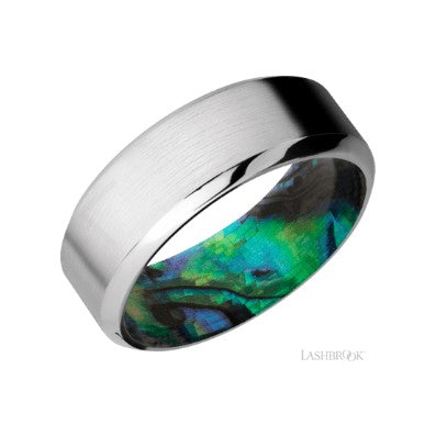 Lashbrook Designs Cobalt Chrome Wedding Band