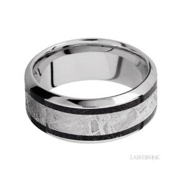 Lashbrook Designs Cobalt Chrome Wedding Band