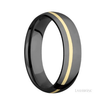 Lashbrook Designs Zirconium Wedding Band