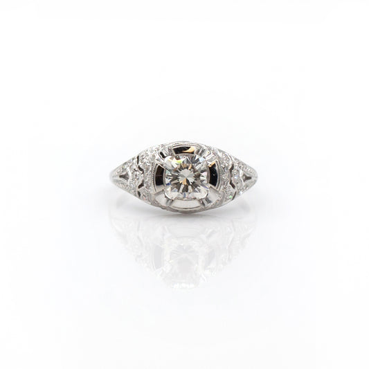 Estate Collection 18K Art Deco Diamond Ring