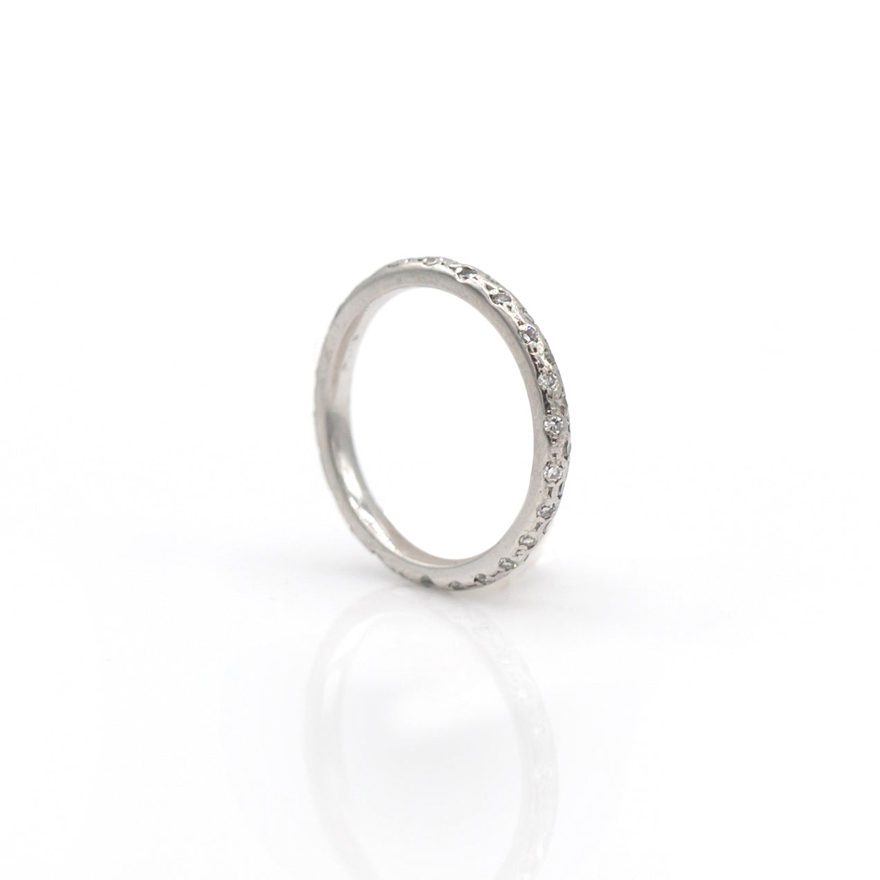 Estate Collection Platinum Diamond Engagement Ring Set