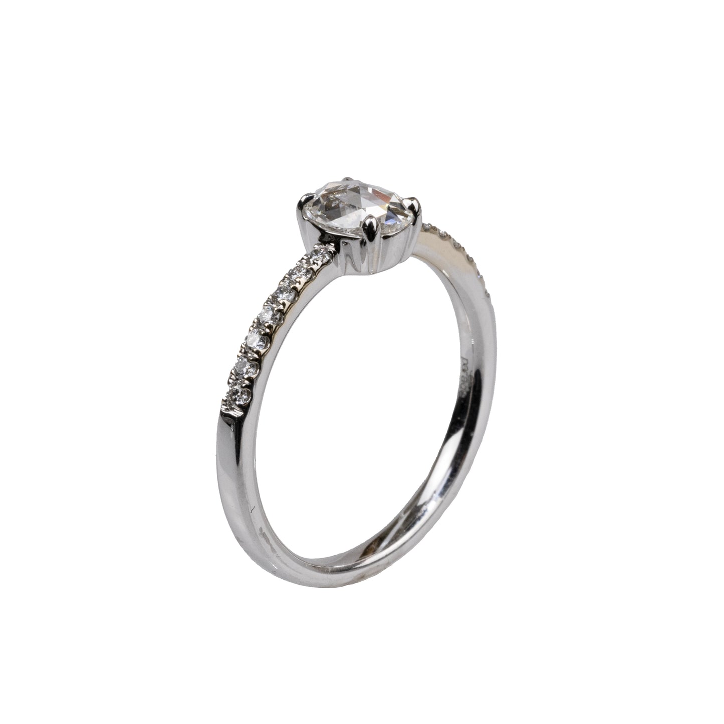 18K White Gold Diamond Ring