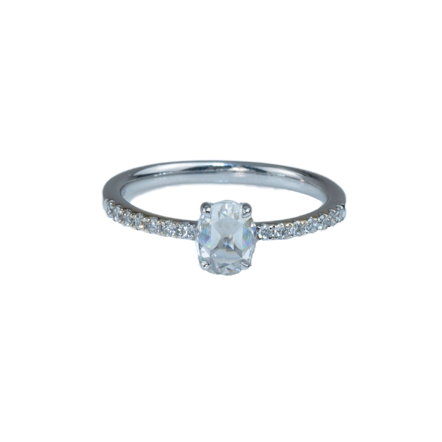 18K White Gold Diamond Ring
