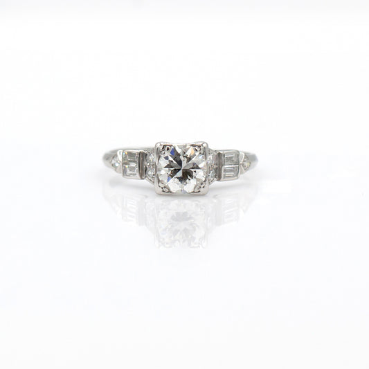 Estate Collection Art Deco Diamond Engagement Ring