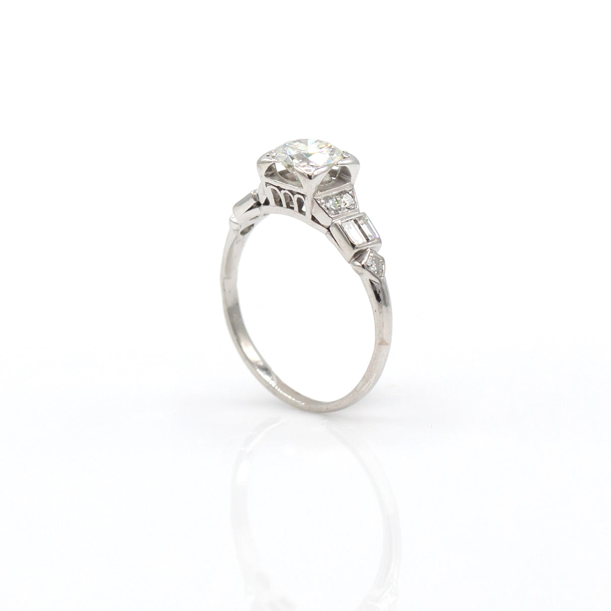 Estate Collection Art Deco Diamond Engagement Ring