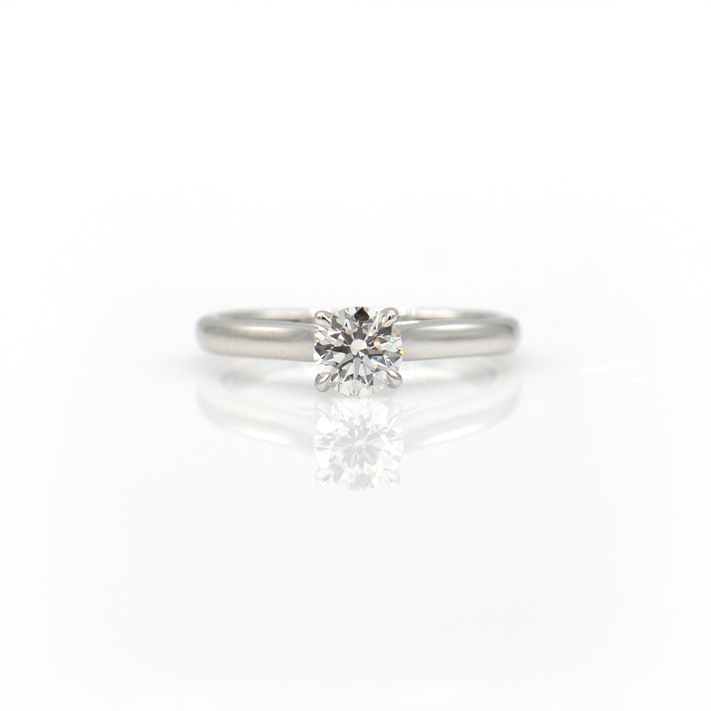 Platinum Diamond Solitaire Engagement Ring