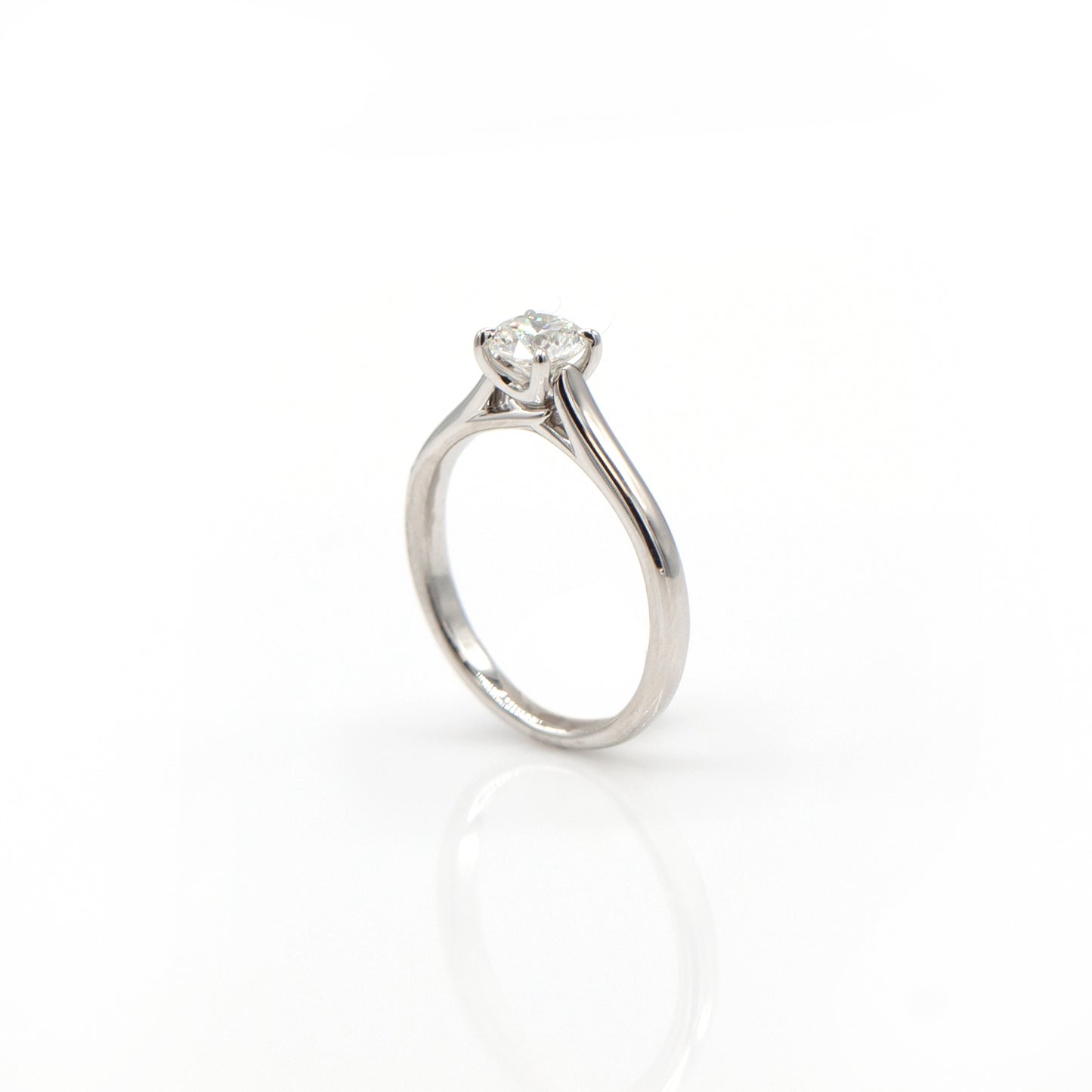 Platinum Diamond Solitaire Engagement Ring