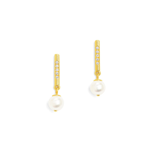 Bernd Wolf Collection "Senball" Stud Earrings