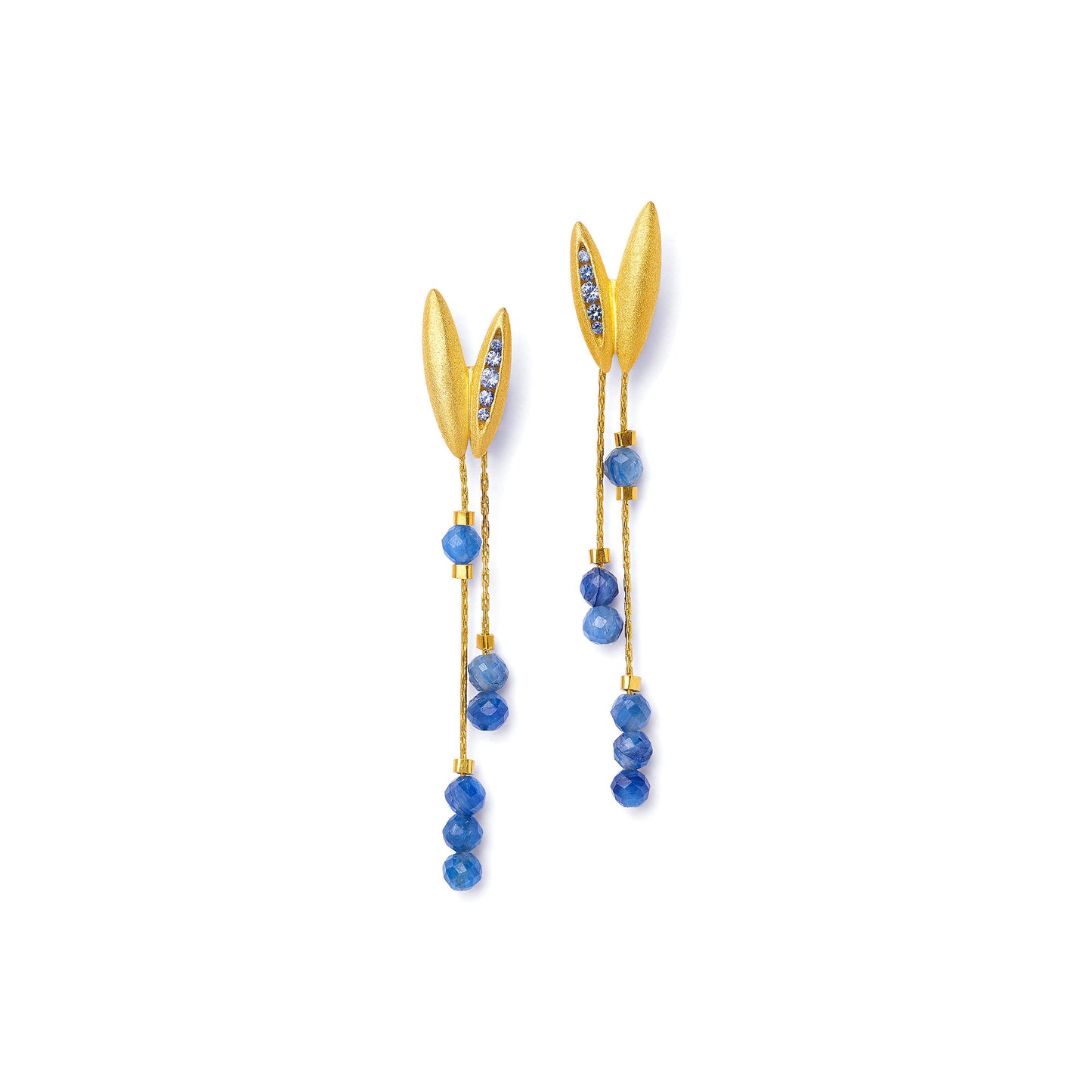 Bernd Wolf Collection "Venalis" Kyanite Drop Earrings