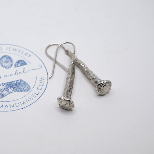 Tim & Mabel 1846 Nail Earrings