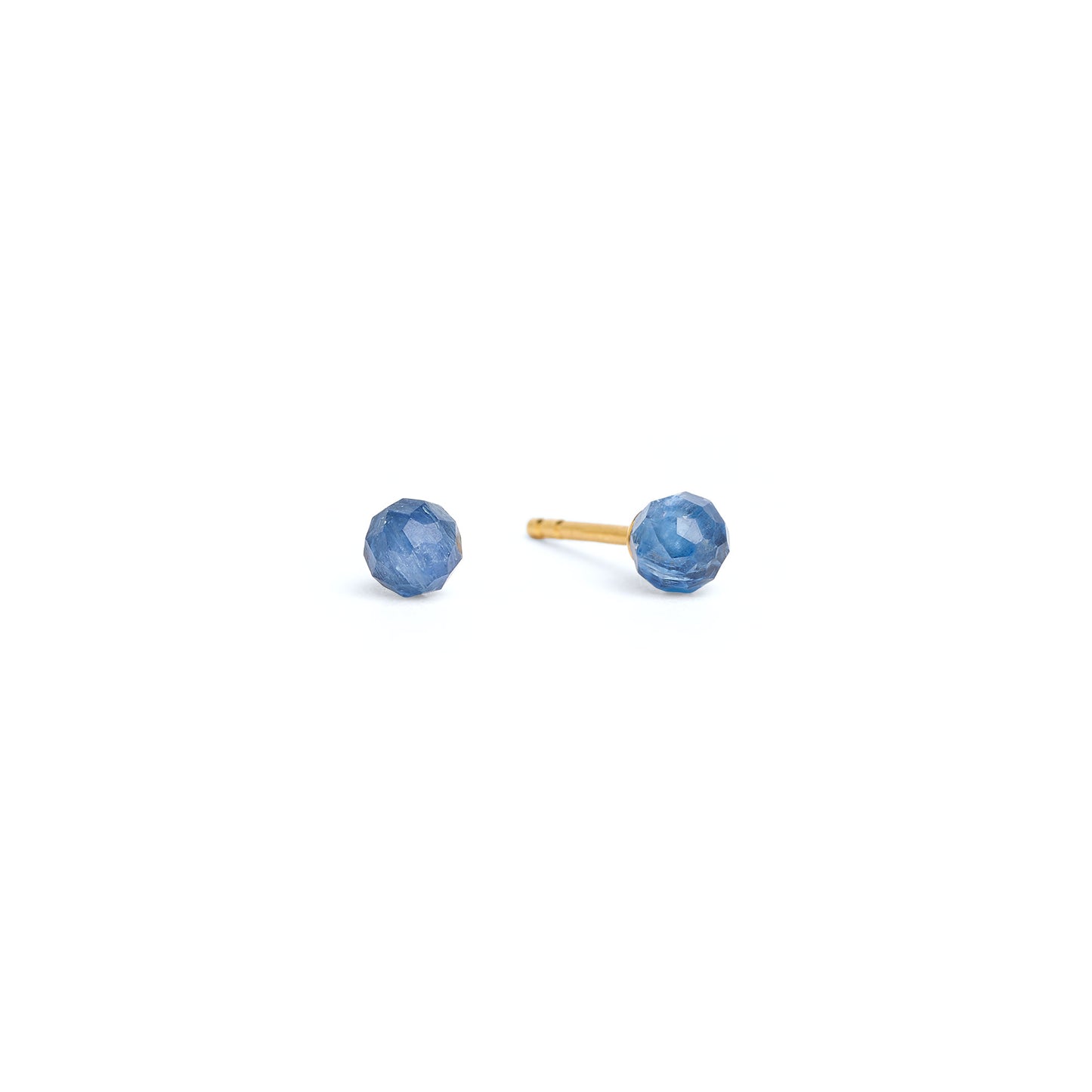 Bernd Wolf Collection "Kugel" Kyanite Stud Earrings