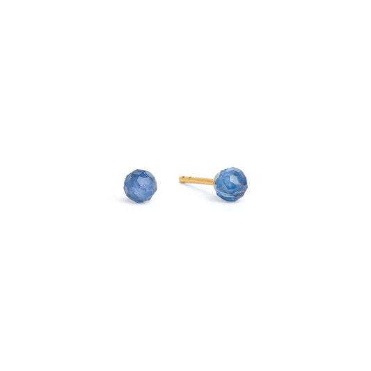 Bernd Wolf Collection "Kugel" Kyanite Stud Earrings