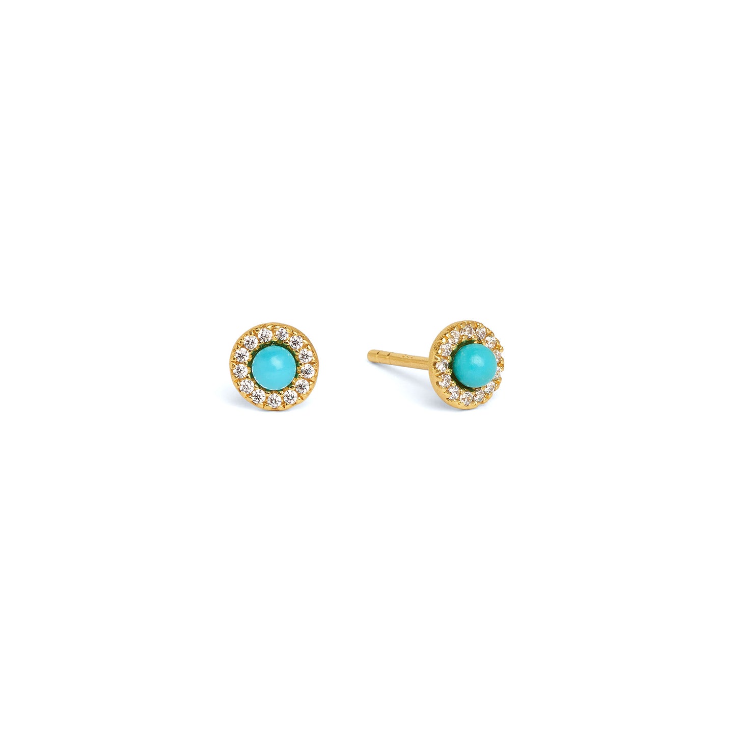 Bernd Wolf Collection "Arenia" Turquoise Earrings