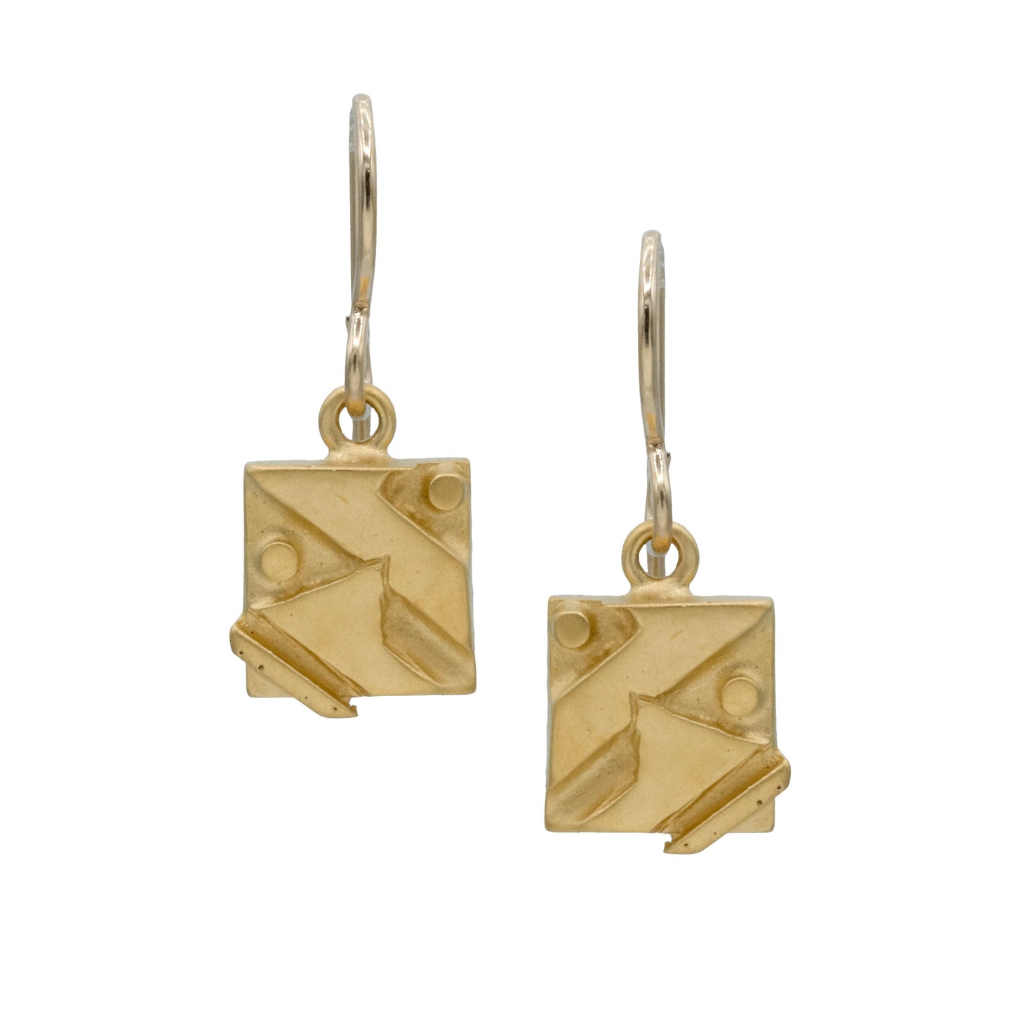 Vitrice McMurry Vermeil "Mini Deco" Earrings