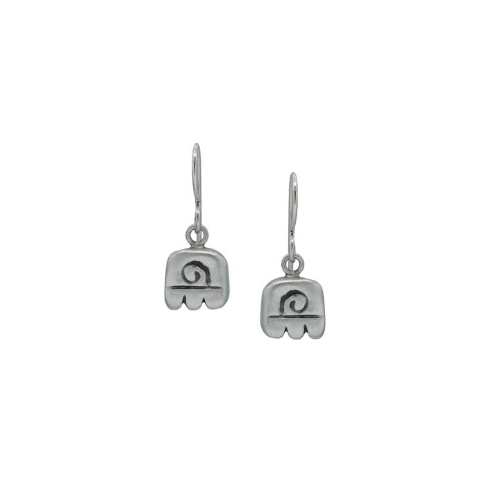 Vitrice McMurry Sterling "Mini Mayan" Earrings