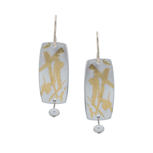 Vitrice McMurry 24K Gold & Sterling Keum-Boo Earrings