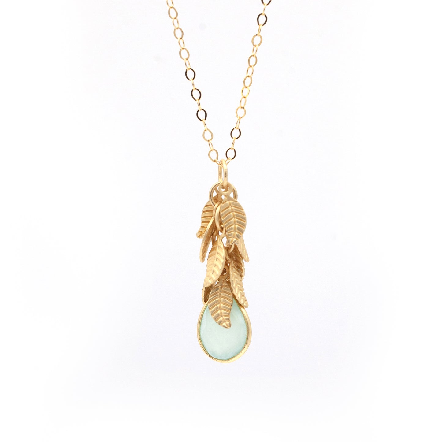 Anna Hollinger Collection Aqua Chalcedony Pendant