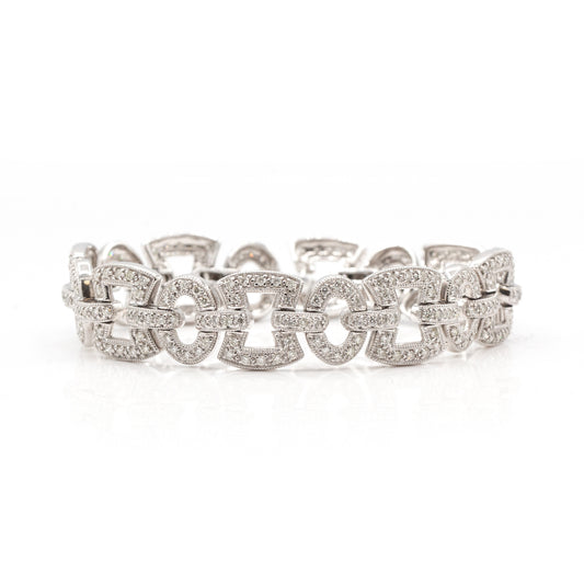 Estate Collection Diamond Link Bracelet