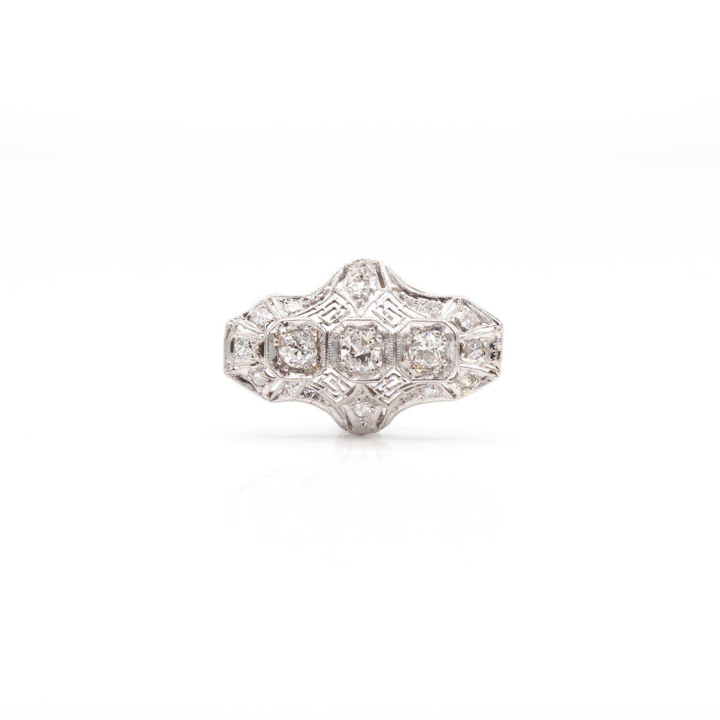 Estate Collection Diamond Brooch