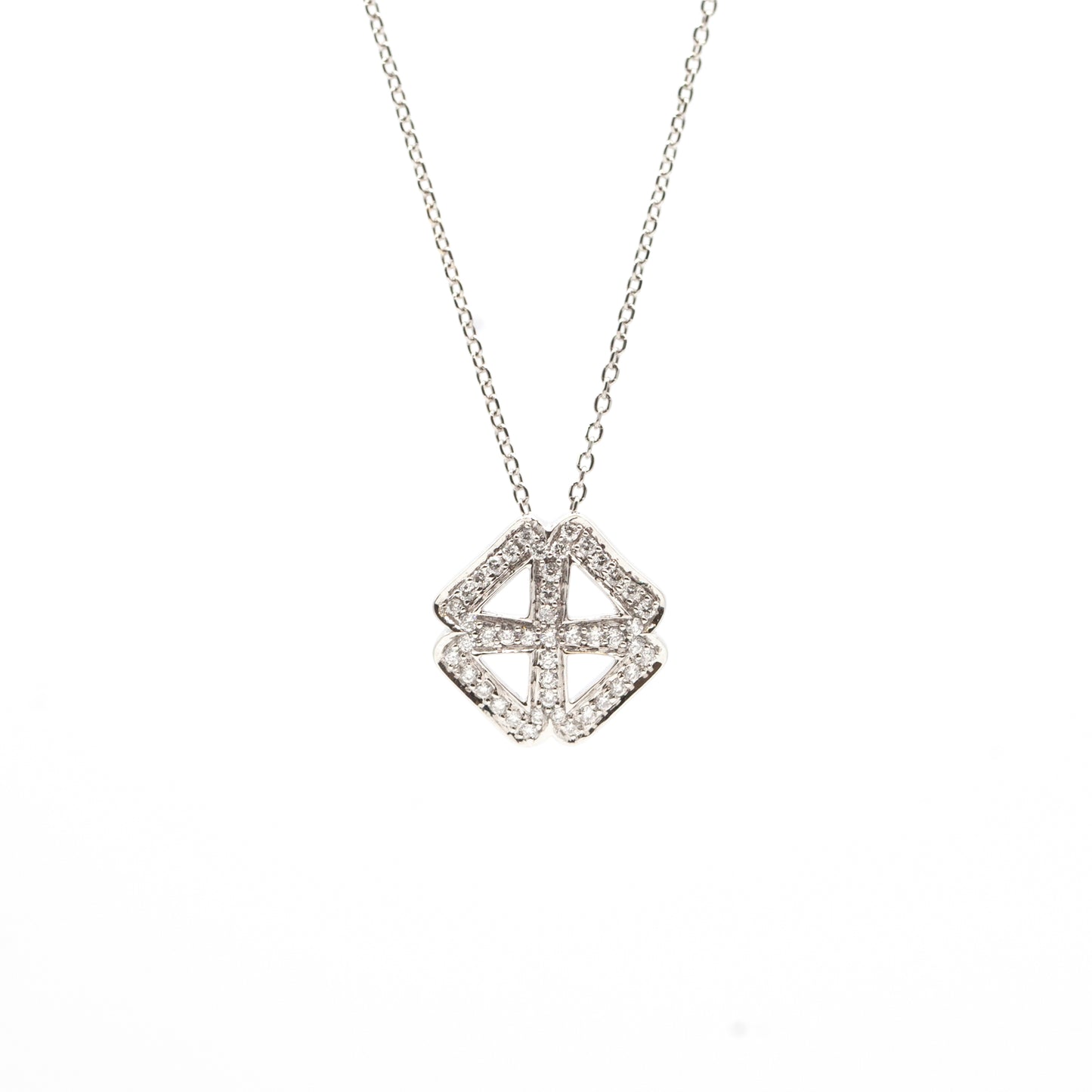 Estate Collection 18K Diamond Pendant