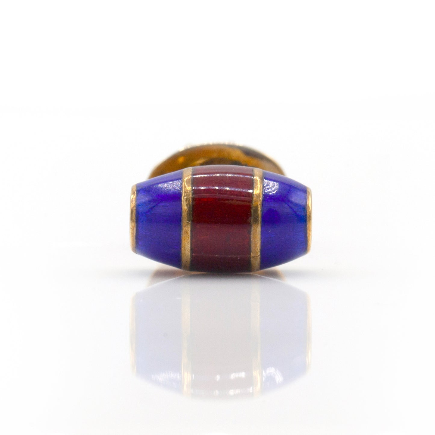 Estate Collection Vintage Striped Enamel Cuff Links