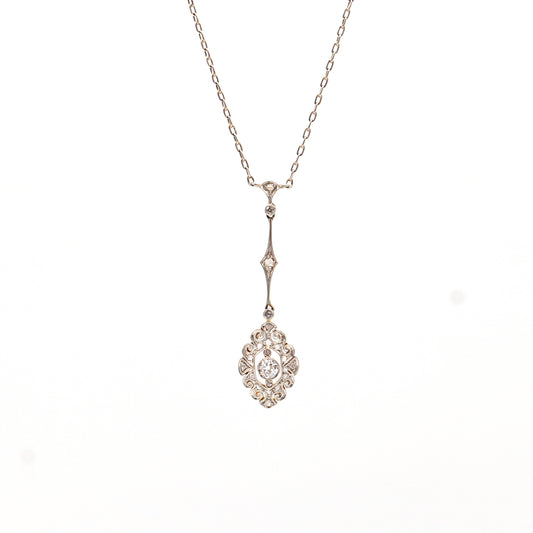 Estate Collection Art Deco Diamond Pendant