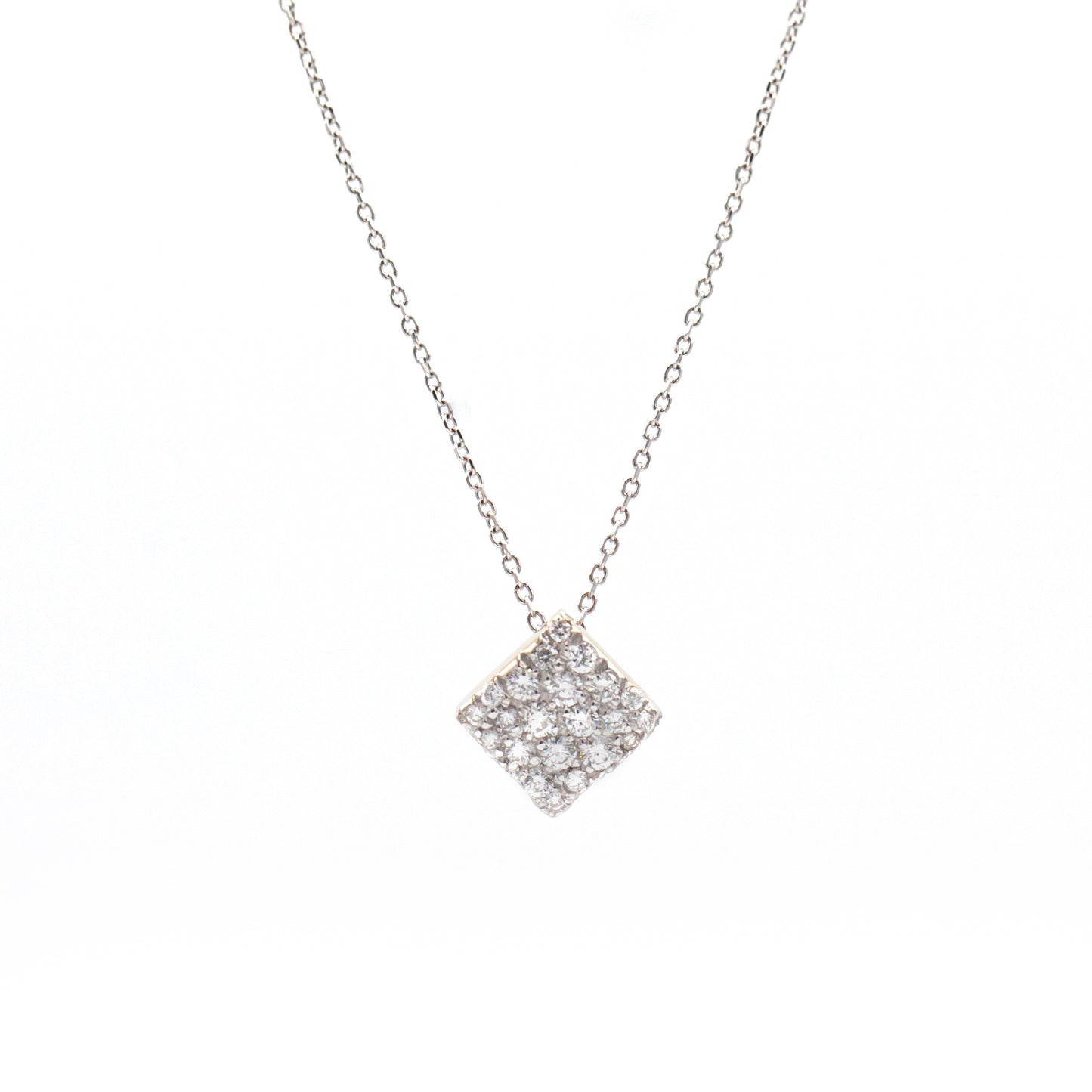 Estate Collection 18K Diamond Pendant