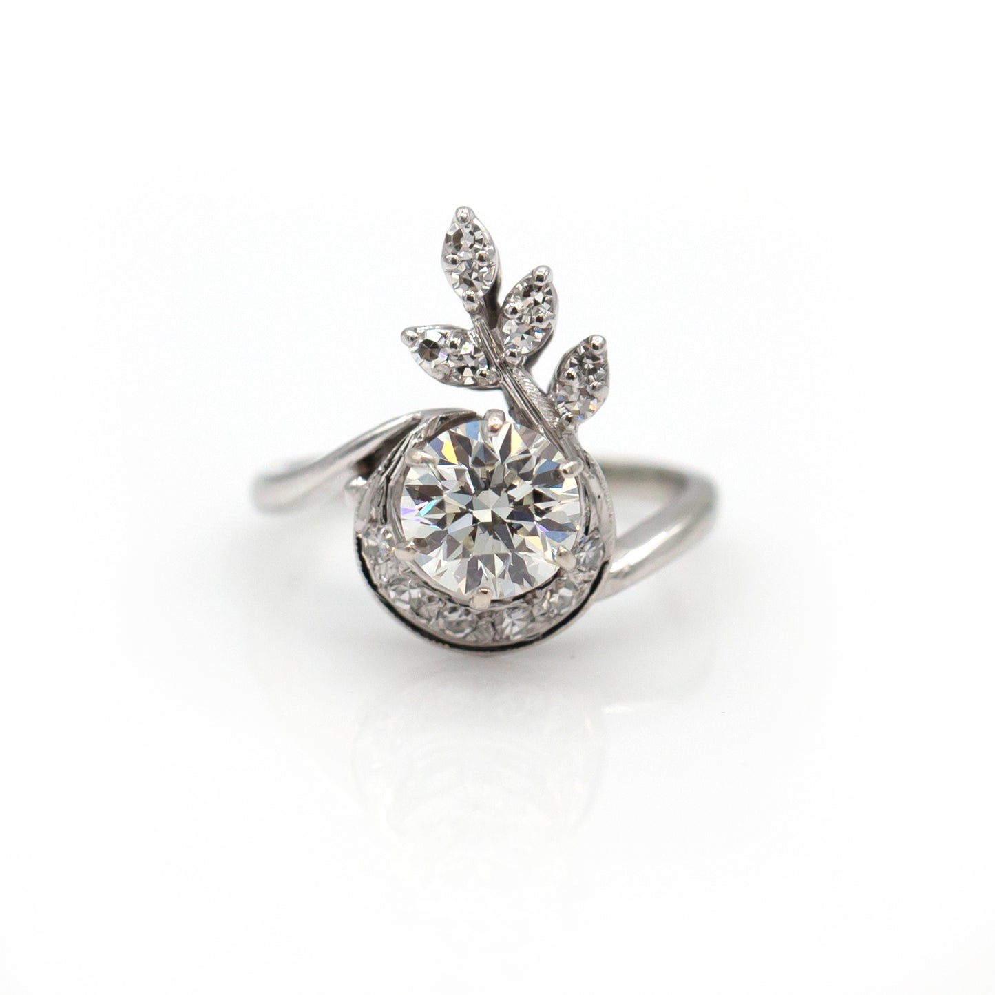 Estate Collection 18K 1.5ct Diamond Ring