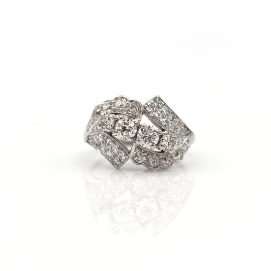 Estate Collection Platinum Diamond Ring
