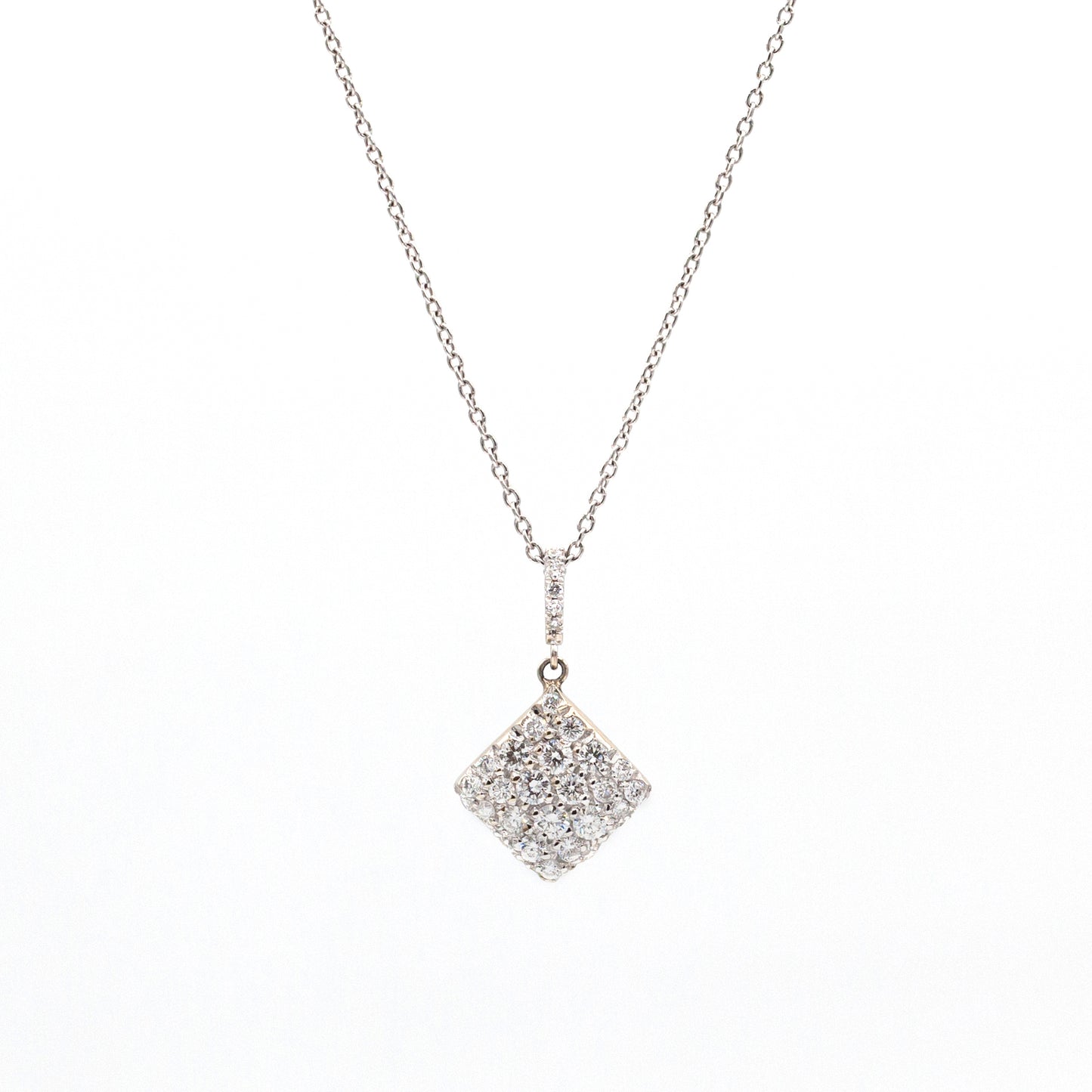 Estate Collection 18K Diamond Pendant