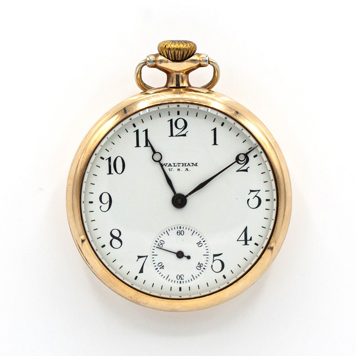 Vintage 1918 Waltham Pocket Watch – Symmetry - Main Image