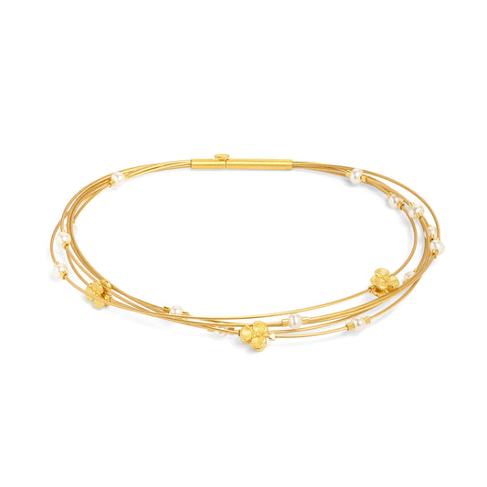 Bernd Wolf Collection "Leiflori" Pearl Bracelet