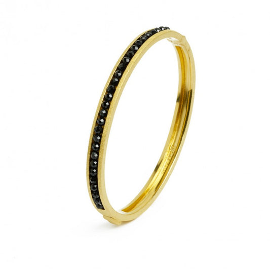 Bernd Wolf Collection "Abisenio" Black Spinel Bracelet