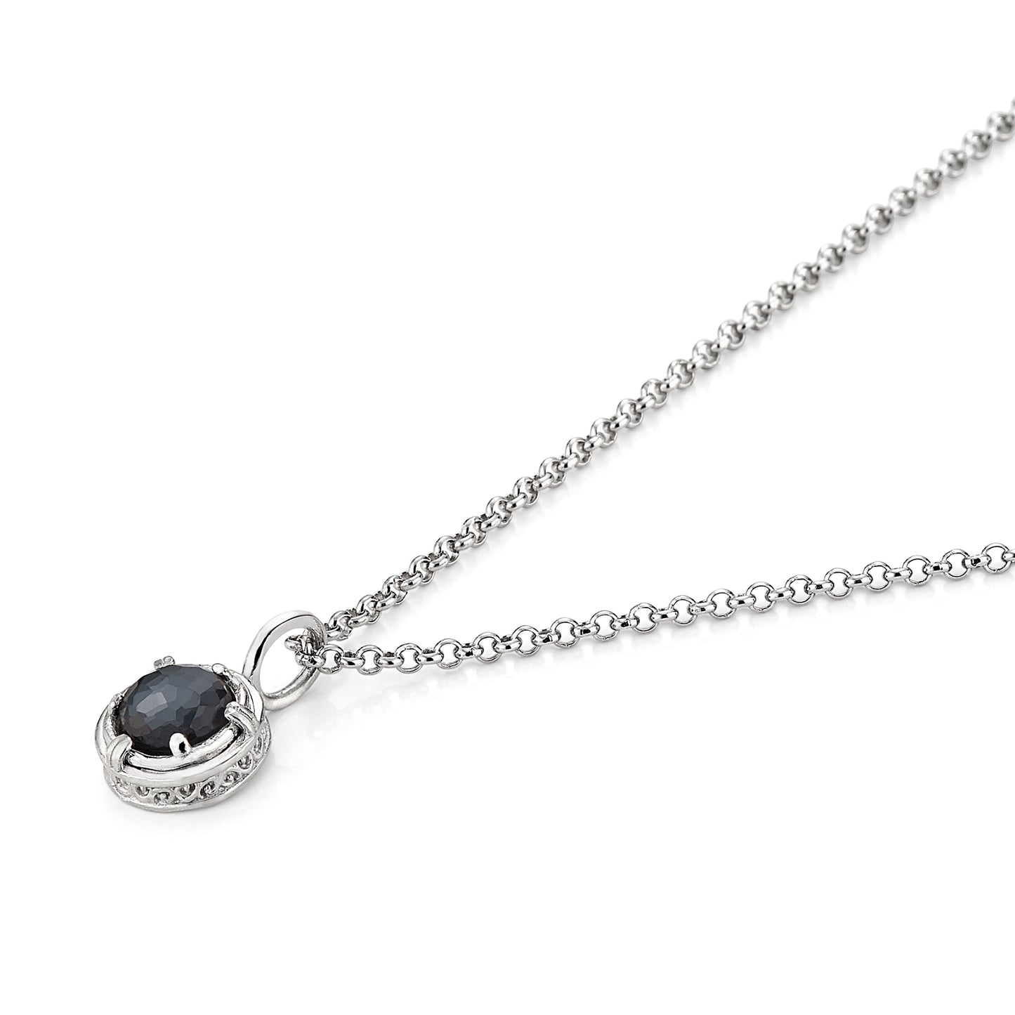 Anatoli Collection Hematite Necklace (sml)