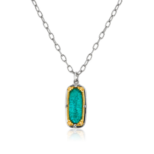 Anatoli Collection Chrysocolla Pendant