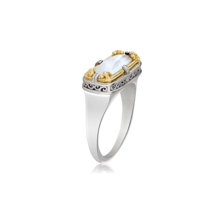 Anatoli Collection Mother of Pearl Ring