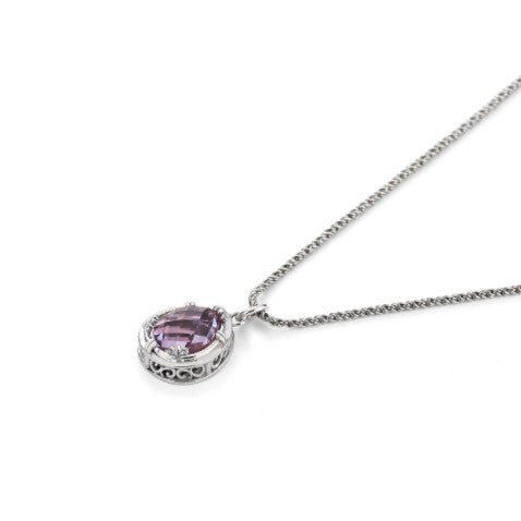 Anatoli Collection Lavender Amethyst Teardrop Pendant